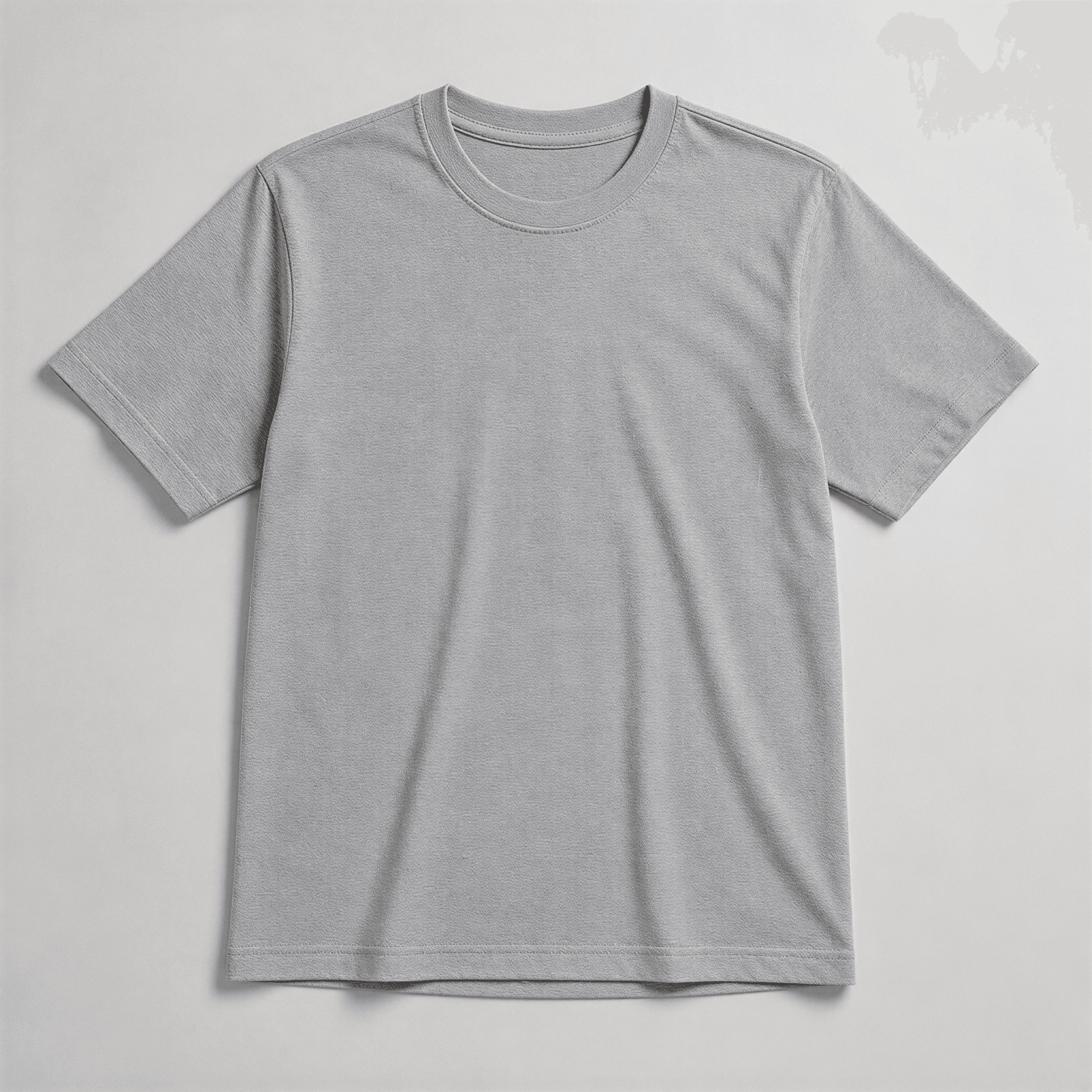 Camiseta básica na cor cinza